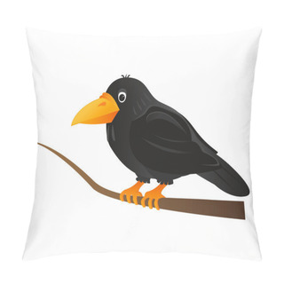 Personality  Crow On A Tree Pillow Covers