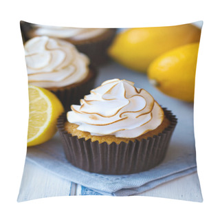 Personality  Lemon Meringue Cupcakes Pillow Covers
