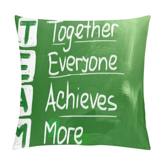 Personality  Teamwork Pillow Covers