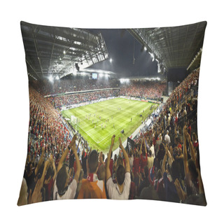 Personality  Football. Wisla Krakow Soccer Stadium Pillow Covers