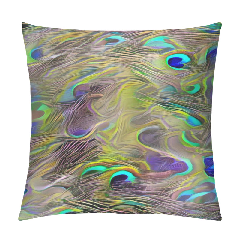 Personality  Abstract art. Digital painting. 3D rendering pillow covers