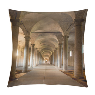 Personality  Ancient Stables, Designed By Leonardo Da Vinci, In Vigevano, Ita Pillow Covers