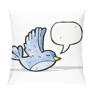 Personality  Cute Flying Bird Cartoon Pillow Covers