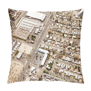 Personality  Aerial View Of Phoenix, Arizona Pillow Covers