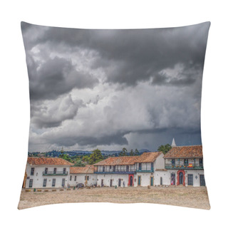 Personality  Beautiful And Antique City.  Beautiful And Antique Architecture Of The City Pillow Covers