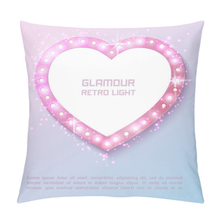 Personality  Star Retro Light Banner.  Pillow Covers