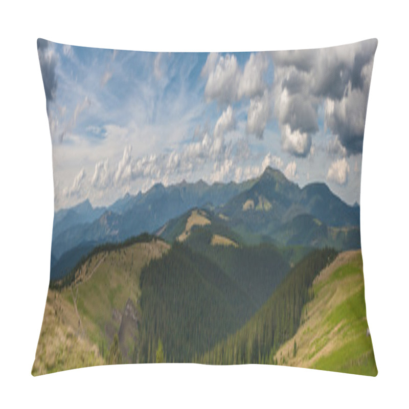 Personality  Mountain In HDR. Panorama Pillow Covers