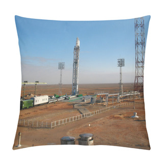 Personality  Baikonur Rocket Launch Pillow Covers