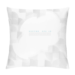 Personality  Vector Modern Geometrical Abstract Background. Pillow Covers