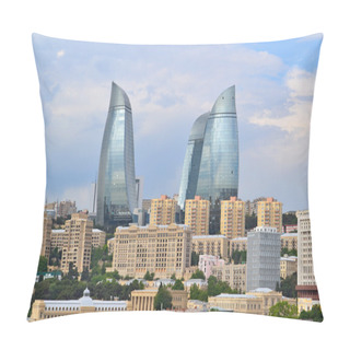 Personality  Flame Towers Pillow Covers