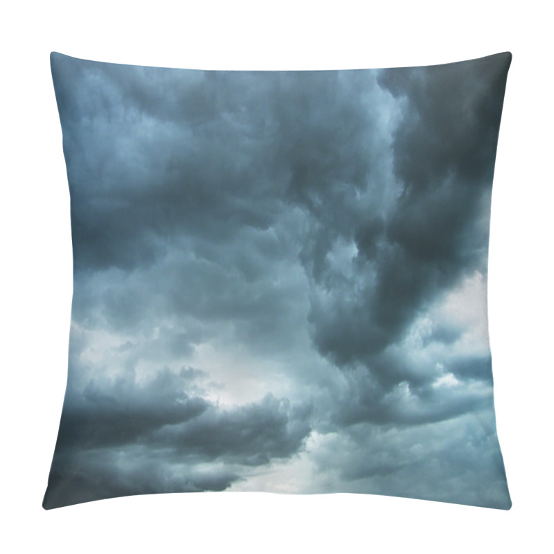 Personality  The night sky with heavy clouds pillow covers