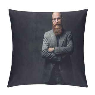 Personality  Aristocratic Man Dressed In A Suit  Pillow Covers