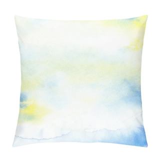 Personality  Watercolor Macro Texture Background. Pillow Covers