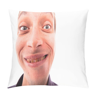 Personality  Ugly Man Face Pillow Covers