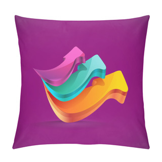 Personality  Set Of Colorful Arrows Pillow Covers