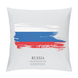 Personality  Russian Flag  Background Pillow Covers