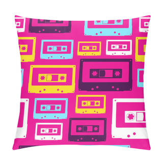 Personality  Pop Audio Cassette Pattern Pillow Covers
