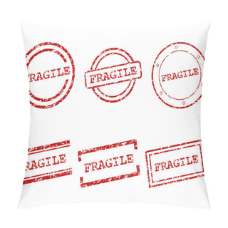 Personality  Fragile Stamps Pillow Covers