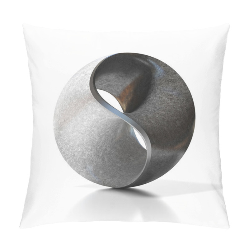Personality  yin yang abstract modern sculpture pillow covers