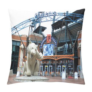 Personality  Comerica Park Front Entrance Pillow Covers