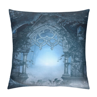 Personality  Blue Passage Pillow Covers