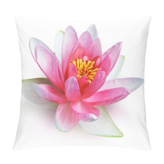 Personality  Red Water Lily Pillow Covers