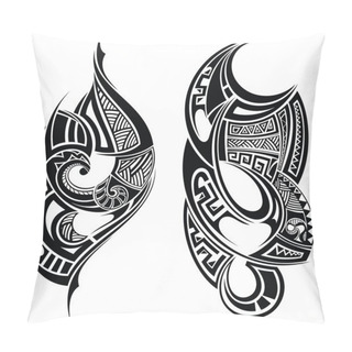 Personality  Tribal Tattoo Pillow Covers