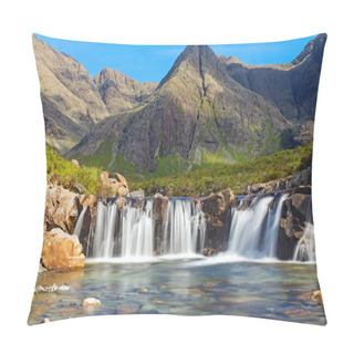 Personality  The Fairy Pools, Isle Of Skye Pillow Covers