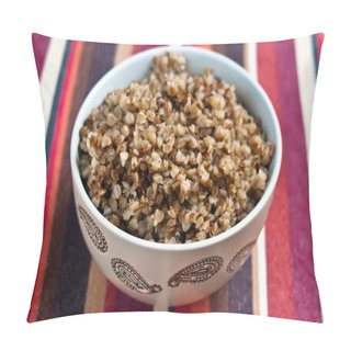Personality  A Bowl Of Boiled Buckwheat Pillow Covers