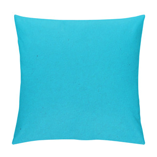 Personality  Texture Of Blue Color Paper As Background Pillow Covers