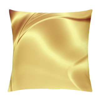Personality  Golden Artistic Fabric Background Pillow Covers