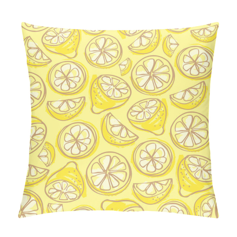 Personality  Sliced lemons pillow covers