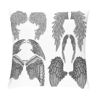 Personality  Wings Pair Set.  Pillow Covers