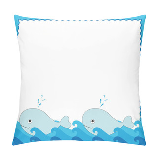 Personality  Sea Frame Pillow Covers
