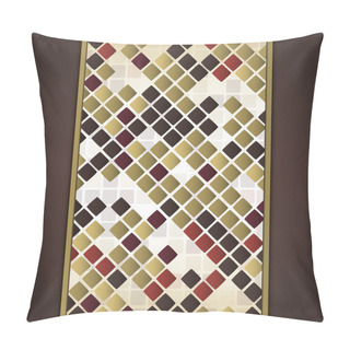 Personality  Abstract Pattern: Squares Pillow Covers
