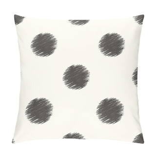 Personality  Seamless Dots Texture Background Pillow Covers