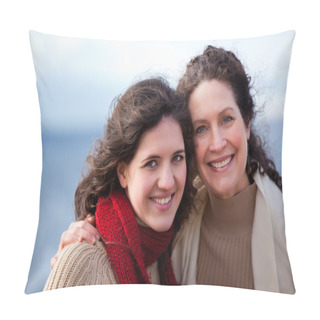 Personality  Mother And Daughter Pillow Covers