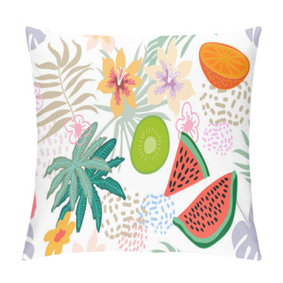 Personality  Exotic Tropical Garden. Wide Print. Pillow Covers