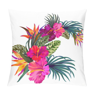 Personality  Vector Tropical Bouquet Pillow Covers