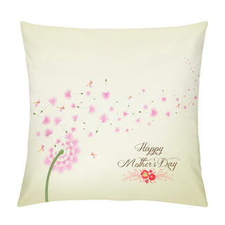 Personality  Mothers Day Blossom Dandelions Vintage Pillow Covers