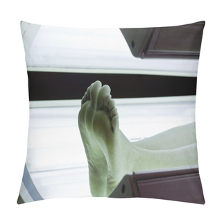 Personality  Tanning Bed Feet Pillow Covers