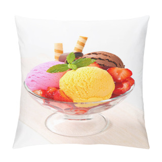 Personality  Ice Cream Sundae Pillow Covers