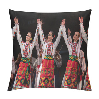 Personality  Dancers Of Virsky Ensemble Concert Of National Academy Of Leading Cadres Of Culture And Arts In National Academic Opera Kiev, Ukraine 2018 Pillow Covers