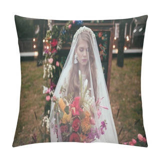 Personality  Bride Pillow Covers