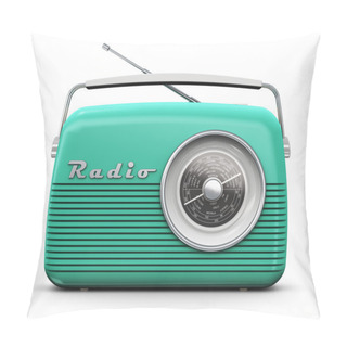 Personality  Vintage Radio Pillow Covers