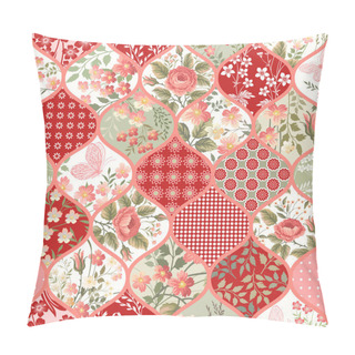 Personality  Seamless Patchwork Pattern Pillow Covers