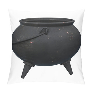 Personality  Fantasy Witch Cauldron, 3D Illustration, 3D Rendering Pillow Covers
