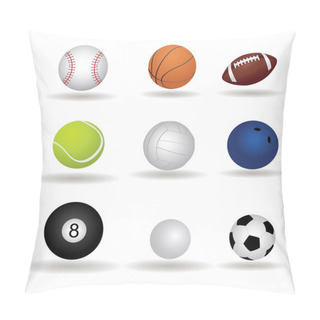 Personality  Balls Pillow Covers