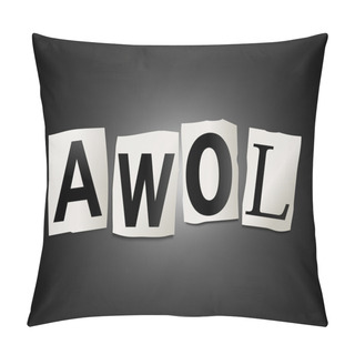 Personality  AWOL Concept. Pillow Covers