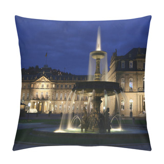 Personality  The Castle Square (Schlossplatz) Is The Central Square In Stuttgart / Germany Pillow Covers